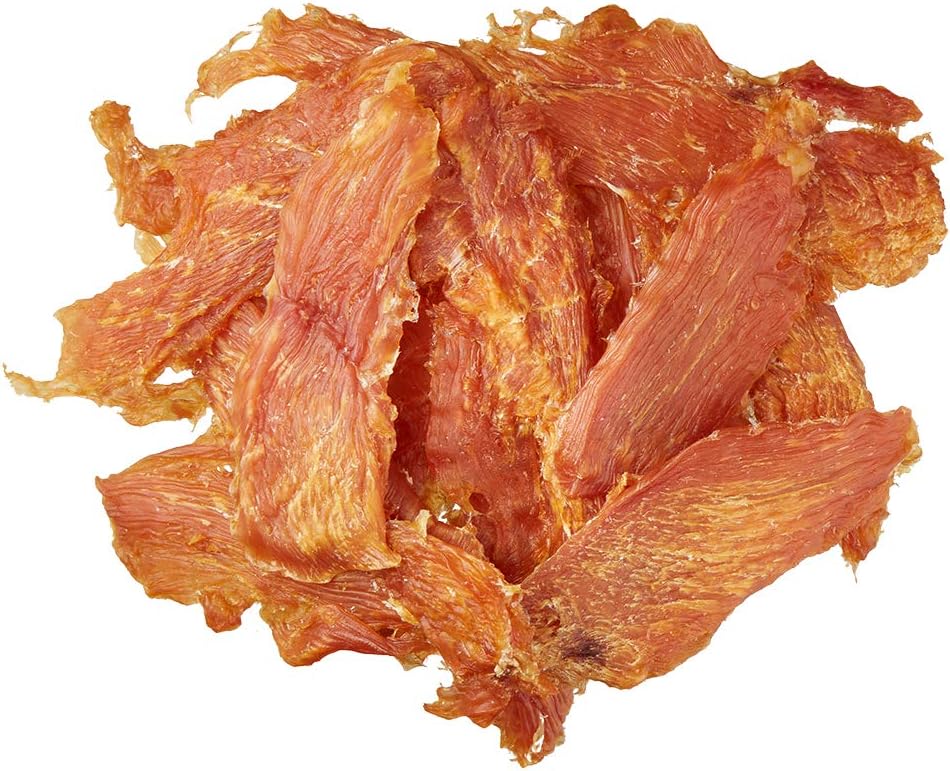 Wag American jerky dog treat texture close up