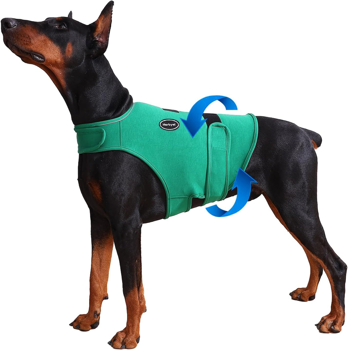Dog Anxiety Vest - Skin-Friendly Calming Shirt for Thunder, Fireworks, Vet Visits & Separation Anxiety - No Medicine or Training Needed - Suitable for Small, Medium, and Large Dogs - Image 10