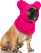 Winter Dog Hats Quiet Ears for Dogs Ear Muffs Pet Neck Warmer Scarf Hoodie Noise Protection Cover Beanie Head Wrap Costume for Pet Dog Cats(Purple,M) - Image 11