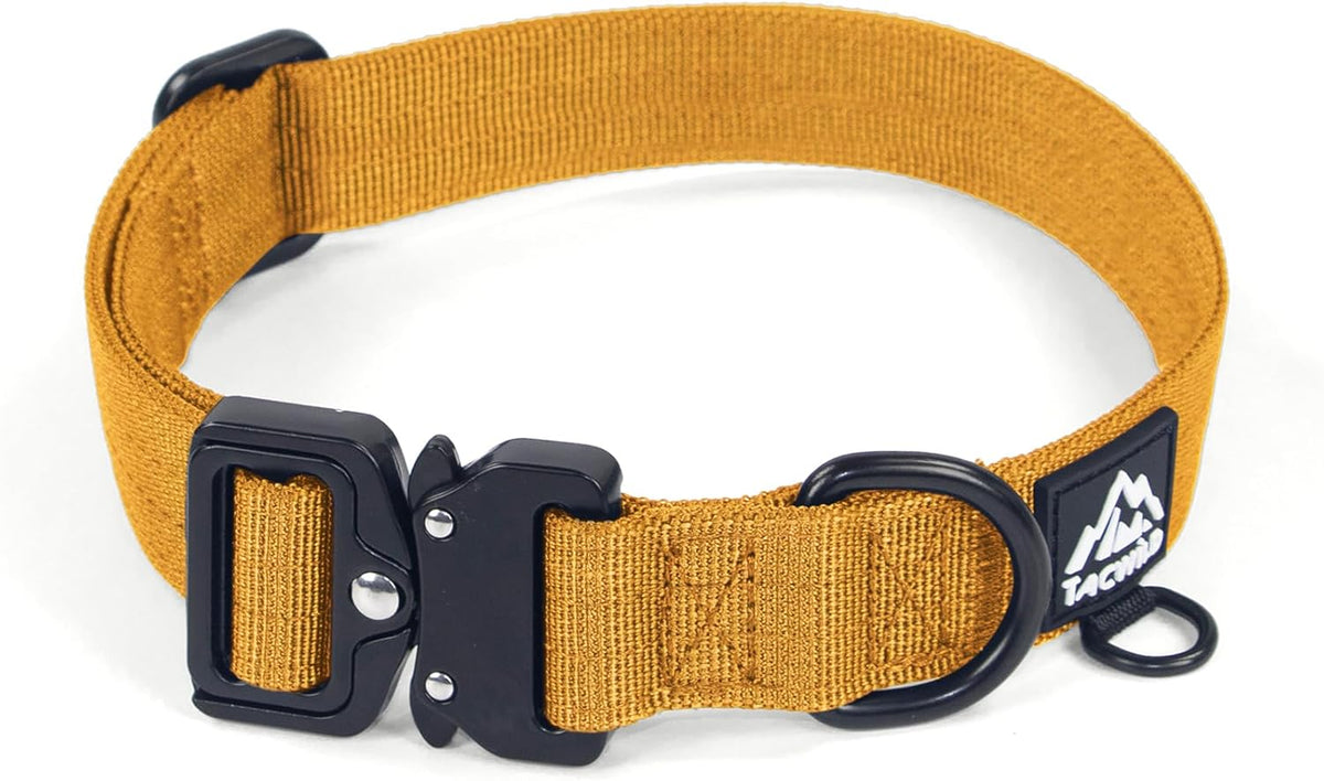 Tacwild premium dog collar set for large breeds