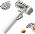 Generic 2-in-1 pet dematting comb front view for professional dog grooming.