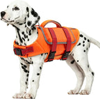 EMUST Dog Life Vest for Swimming, Reflective Large Dog Life Jacket with Two Rescue Handle, High Buoyancy Pet Floating Vest for Medium Large Dogs, Blue, XXL - Image 14