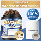 WEALLIN flea and tick control for all breeds lifestyle packaging view