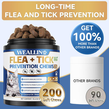 WEALLIN flea and tick control for all breeds lifestyle packaging view