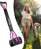 32 inch Pooper Scooper for Large Dogs 2-Pack - Long Handle Dog Poop Scooper for Yard, No Bending Save Back, Ease of Pickup, Grass Friendly, Sturdiness - Image 10