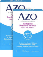 AZO Complete Feminine Balance lifestyle wellness product display