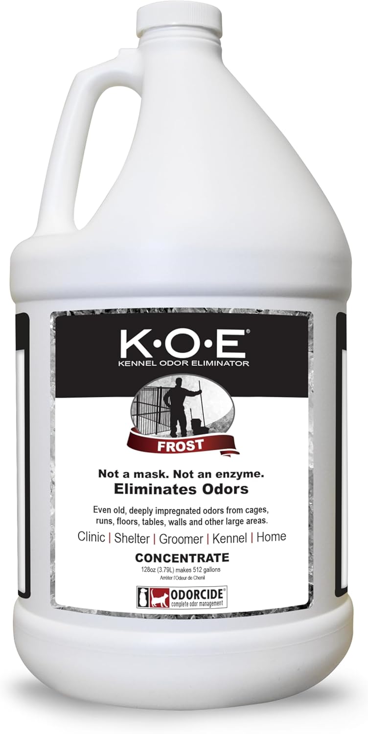 Odorcide K.O.E Kennel Odor Eliminator Concentrate, Fresh Scent, 16 oz - Non-Enzymatic Formula for Cages, Runs, Home and Kennel Use - Image 10
