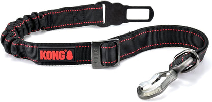Close up of the KONG Deluxe Swivel Tether hardware and carabiner.