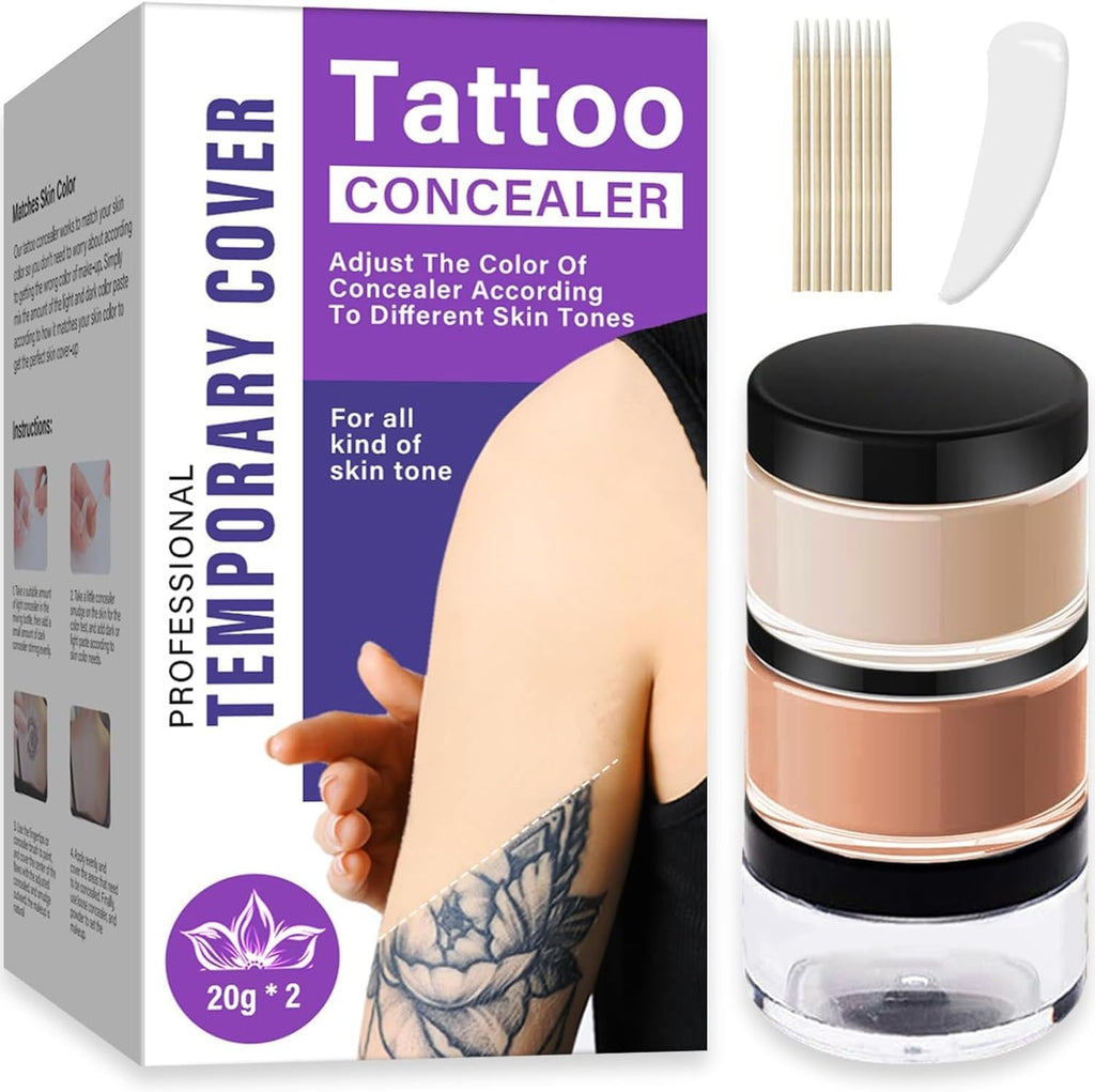 Pluservice Kylvo tattoo cover up concealer front view packaging