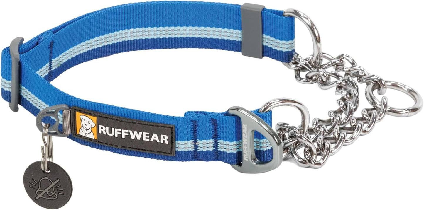 Ruffwear, Chain Reaction Dog Collar, Adjustable Reflective Martingale Escape-Proof Collar with Stainless Steel Chain, Professional Training Control, River Rock Green, 14"-20" - Image 11
