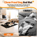 Brobear 35 inches by 22 inches indestructible kennel pad for aggressive chewers.