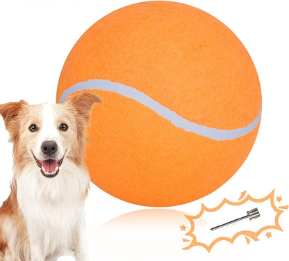 Banfeng Big Tennis Ball for Dogs, Giant Dog Tennis Ball Toy Large Outdoor Sports Gift for Small Medium Large Dog (Yellow, 9.5 inch) - Image 12