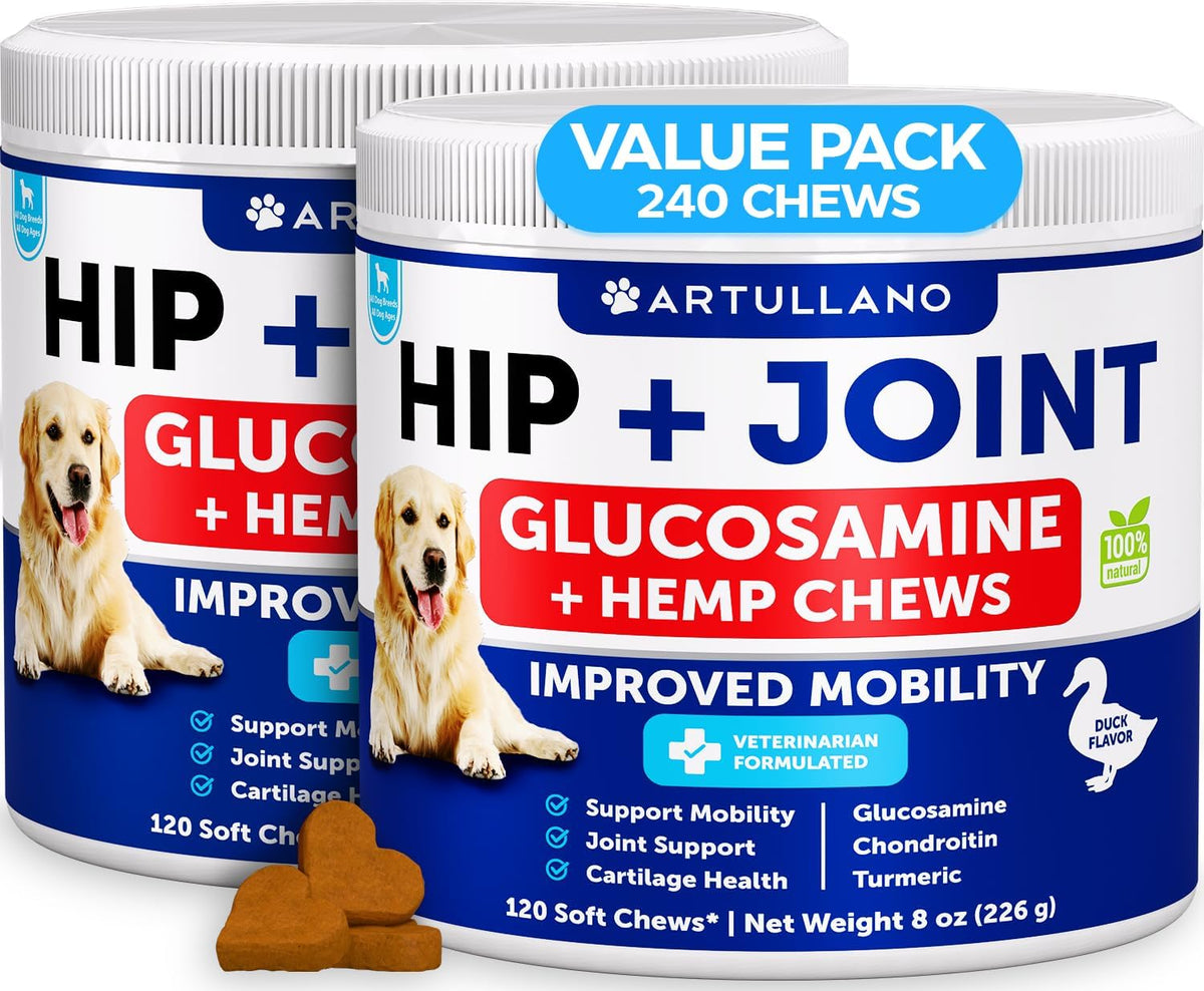 Premium USA imported dog calming chews by Artullano