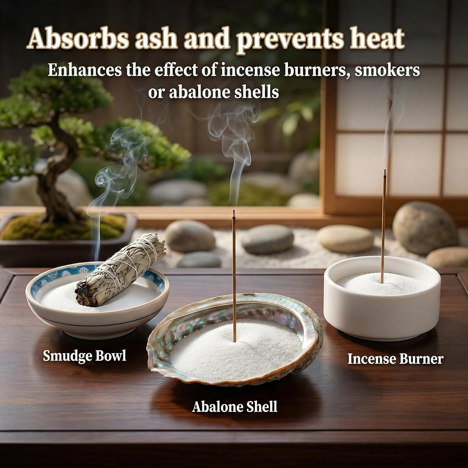 Paidiem craft sand displayed in a zen garden tray