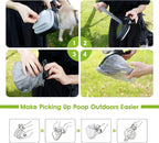 SuperDesign small dog poop scooper close up of the ergonomic handle grip