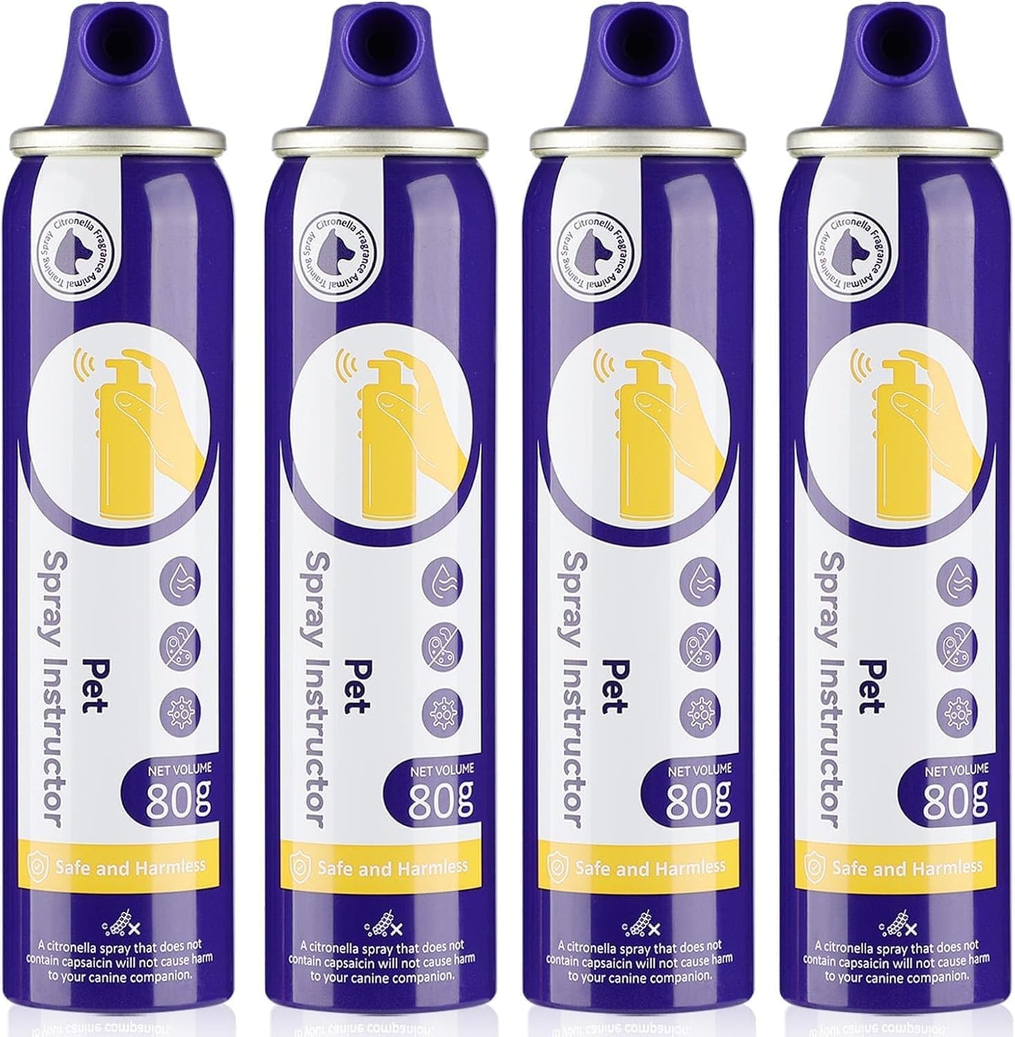 Safe pet behavior modification spray pack