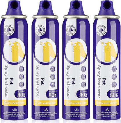 Safe pet behavior modification spray pack