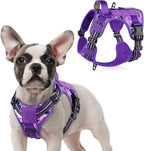 rabbitgoo Tactical Dog Harness for Large Dogs, No Pull Military Service Vest with Handle & Molle, Easy Control for Training Walking, Adjustable Reflective Straps, Black, L - Image 10