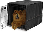 MidWest Homes for Pets XL Dog Crate Cover, Black Polyester Privacy Kennel Cover Fits Most 48-inch Crates, Machine Washable, Reduces Barking & Chewing - Image 10