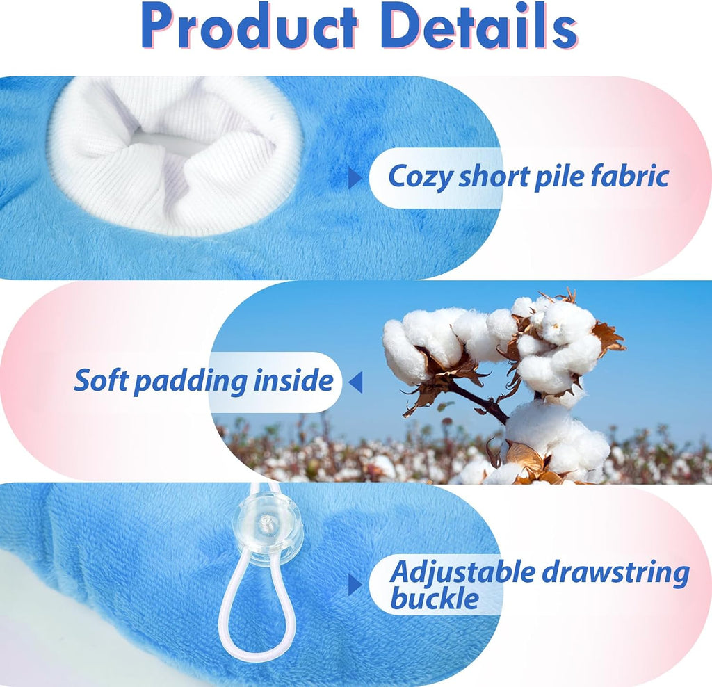 Comfortable cat pillow cone collar for stress free post operative recovery