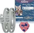 Baravi flea and tick collar 2-pack for cats front view
