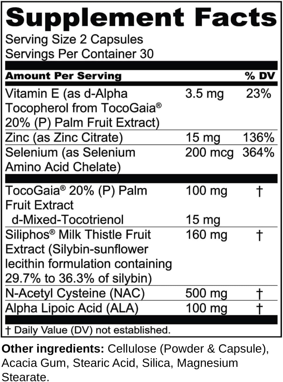 1MD Nutrition LiverMD - Liver Support Supplement | Siliphos Milk Thistle Extract & NAC - Supports Healthy Energy, Immunity & Overall Health - Liver Cleanse & Support | 60 Capsules - Image 3