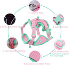 Adjustable straps on the Muejjur reflective small dog walking harness