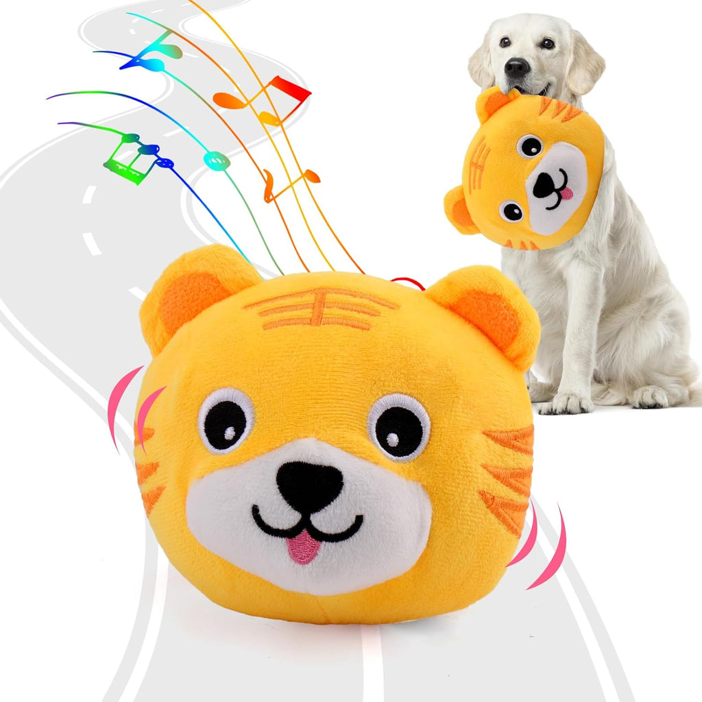 BABORUI Interactive Dog Toys Pig, Jumping Squeaky Dog Toys with Recording and Music Modes, Rechargeable Moving Dog Chew Toys for Small/Medium/Large Dogs to Keep Them Busy(Blue Pig) - Image 12