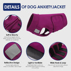 KOESON pet calming vest for dogs during fireworks stress relief