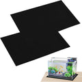 Avoirdus aquarium leveling mat front view showcasing the black SBR neoprene material for under tank protection.