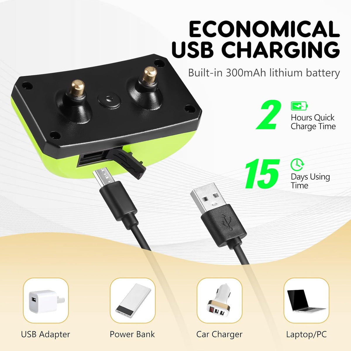 USB charging port and cable for Svtrat training collar