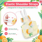 6 Pcs Bird Diaper, Reusable Chicken Diapers, Parrot Diaper Flight Suit with Waterproof Inner - Cute Pet Bird Diapers for Cockatiel Budgie Canary Lovebird - Image 7