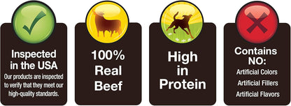 8 Ounce bag of Cadet beef treats for canine dental health
