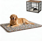 48" x 29"Washable Dog Bed Mat, Upgraded Non-Slip Durable Dog Bed, Soft and Comfortable, Machine Washable Luxury Kennel Pad, Design Kennel Beds Mats for Medium Large Sized Pets - Image 10