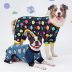 Underbelly view of small pet apparel showing the open potty design