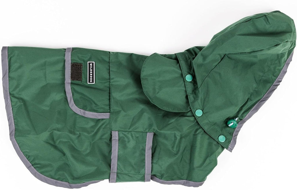 Authentic USA imported Wilderdog raincoat with dual hanging loops