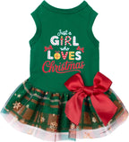 Fitwarm All American Girl Dog Dress, 4th of July Clothes for Small Dogs, Patriotic Tulle Dress, Pet Outfit, Royal Blue, Red, White, Medium - Image 10