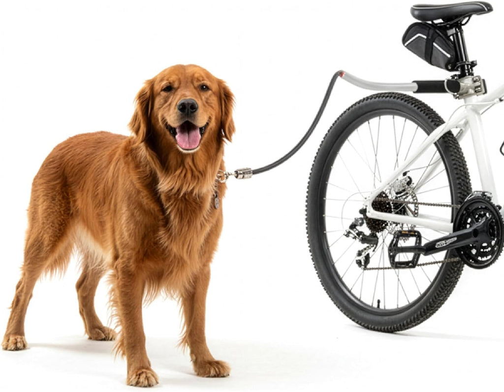 Sherpa Cycleash hands free dog bike leash front view