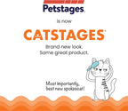 Close up of Catstages pickle toy showing crinkle fabric detail