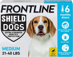 FRONTLINE Shield Flea & Tick Treatment for Medium Dogs 21-40 lbs. Count of 3 - Image 10