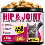 Pet Honesty cat hip and joint chews front view bottle