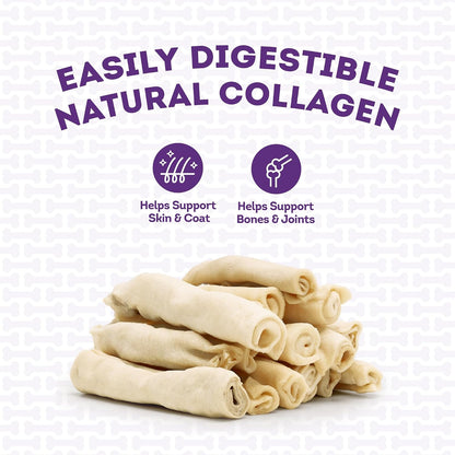 Authentic Treatly imported collagen chip rolls packaging details