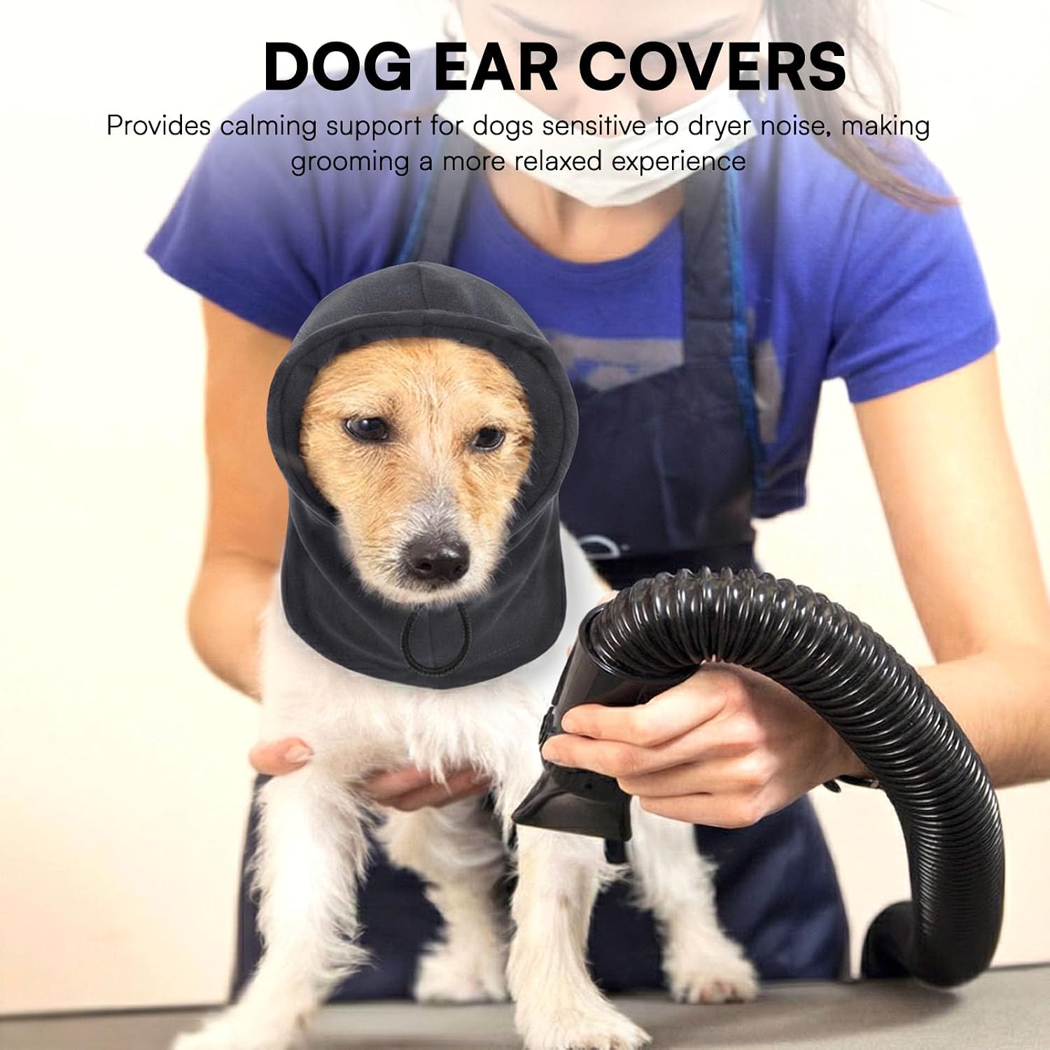 Preferhouse no flap ear wraps for dogs post surgery protection.