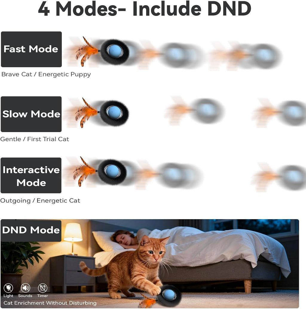 Close up of crinkle fabric and interactive holes for cats