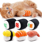 CiyvoLyeen Bread Catnip Toys, Cat Toy for Indoor Interactive Toys, Kitten Chew Bite Kick Toy Baguette Croissant Pretzel Toast Bun Cinnamon Roll Plush Catmint Pet Birthday Presents 6 Pack - Image 13