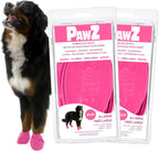 PawZ Rubber Dog Boots for Small Paws - All-Weather Waterproof Dog Shoes, Anti-Slip Traction for Rain, Snow, Mud & Hot Pavement - Pull-On Dog Booties, Black - Small (2"-2.5") - Pack of 24 - Image 15