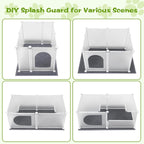 Included row hook used for convenient scoop storage.
