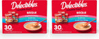 Delectables Lickable Treat Bisque Wet Cat Treat with Real Tuna & Salmon, Food Topper, Hydrating, Grain-Free, No Fillers, No By-Products, No Added Preservatives, 1.4oz Pouch, 12ct - Image 11