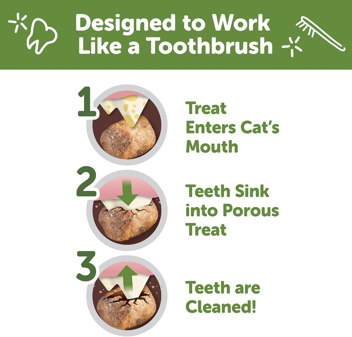 Wellness Whimzees chicken flavor dental snacks for adult cats