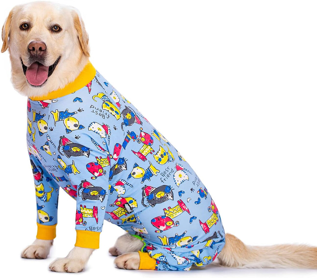 Customizable abdominal design dog clothing for male and female dogs